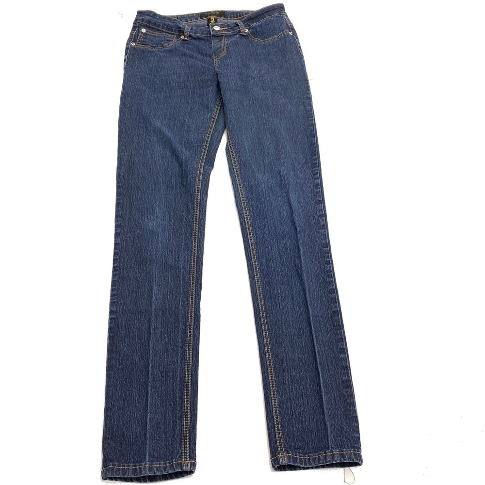 Rocawear Pull On Skinny Women's size 13 Dark Wash Blue Denim Jeans